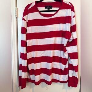 Pac-Sun Red/white striped long sleeve
